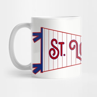 St. Louis Pinstripe Pennant Mug